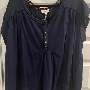 Umgee Dark Blue Women's Blouse